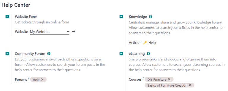 help center odoo