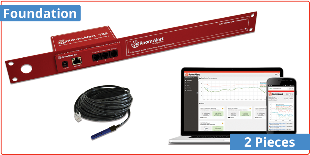 Room Alert 12SR Monitor - Foundation 